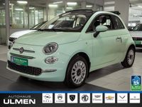 gebraucht Fiat 500 Cabrio 1.2 Lounge Faltdach Radio-Touch+USB Bluetooth Klima Tempomat Alu Bordcomputer