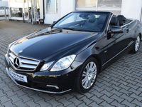 Gebraucht Mercedes E250 Avantgarde 204 PS (150 kW) 2011 Obsidianschwarz  metalliclack Cabrio