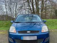 Gebraucht Ford Fiesta 50 PS (36 kW) 2008 Blau Kleinwagen