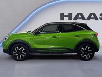 Gebraucht Opel Mokka-e Elegance 100 kW (136 PS) 2022 Matcha green/ikone gruen (metallic) SUV