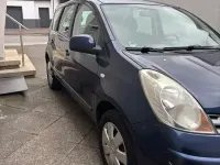 Gebraucht Nissan Note Visia 88 PS (64 kW) 2008 Blau Kleinwagen