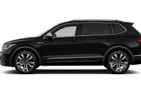 Gebraucht VW Tiguan Allspace R-line 200 PS (147 kW) 2024 Deep black perleffekt (schwarz) SUV