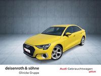 Używany Audi A3 Advanced Plus 150 KM (110 kW) 2022 Żółty Sedan/Limuzyna