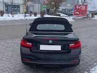 Gebraucht BMW 220 M Sport 190 PS (139 kW) 2015 Schwarz Cabrio