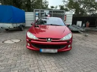 Gebraucht Peugeot 206 CC 109 PS (80 kW) 2004 Rot Cabrio