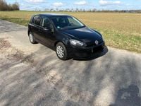 Gebraucht VW Golf VI Trendline 80 PS (58 kW) 2010 Schwarz Kleinwagen