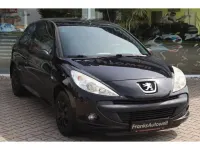 Gebraucht Peugeot 206 60 PS (44 kW) 2010 Lackierung schwarz perla nera/me (metallic) Kleinwagen