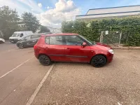 Gebraucht Skoda Fabia 69 PS (50 kW) 2008 Rot Kleinwagen