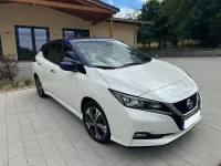 Gebraucht Nissan Leaf N-Connecta 160 kW (218 PS) 2020 Weiß Kleinwagen