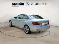 Gebraucht BMW 218 Advantage 150 PS (110 kW) 2015 Glaciersilber metallic Coupé