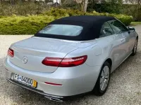 Second-hand Mercedes E200 184 CP (135 kW) 2018 Argintiu Cabrio