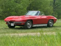 Gebraucht Corvette C2 379 PS (278 kW) 1966 Rot Cabrio
