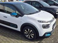 Gebraucht Citroën C3 Shine 110 PS (80 kW) 2022 Polar weiß/dach blau Kleinwagen
