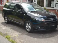Gebraucht Dacia Logan MCV 90 PS (66 kW) 2016 Schwarz Kombi