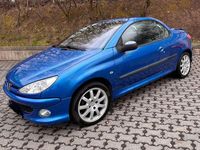 Gebraucht Peugeot 206 CC 109 PS (80 kW) 2003 Blau Cabrio