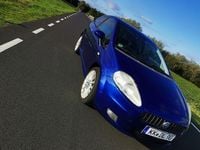 Gebraucht Fiat Grande Punto Sport 95 PS (69 kW) 2007 Blau Kleinwagen