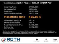 gebraucht Peugeot 3008 Pack 1.2 EU6d PureTech 130 Stop & Start GPF EAT8 Allure Pac Navi digitales Cockpit