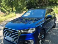 Używany Audi Q7 S-Line 272 KM (200 kW) 2016 Niebieski SUV