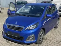 Gebraucht Peugeot 108 Allure 72 PS (52 kW) 2020 Blau calvi/metallic klarlack Kleinwagen