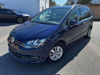 Gebraucht VW Sharan 150 PS (110 kW) 2019 Atlantic blue Van / Kleinbus