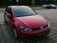 Gebraucht VW Golf VII Comfortline 140 PS (102 kW) 2013 Rot Kleinwagen