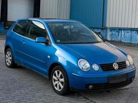 Second-hand VW Polo 101 CP (74 kW) 2002 Albastru Hatchback