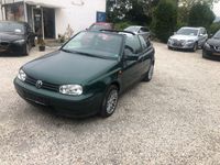 Gebraucht VW Golf Cabriolet 101 PS (74 kW) 2000 Grün Cabrio