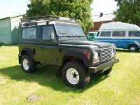 Gebraucht Land Rover Defender 113 PS (83 kW) 1995 Grün Pickup