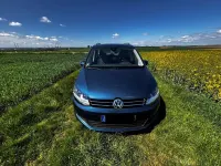 Gebraucht VW Sharan Allstar 150 PS (110 kW) 2016 Blau Van / Kleinbus