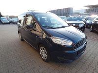 Gebraucht Ford Tourneo Courier Trend 101 PS (74 kW) 2015 Blau Van / Kleinbus