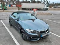 Second-hand BMW 218 150 CP (110 kW) 2017 Gri Cabrio
