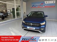 Gebraucht VW T-Cross Basis 95 PS (69 kW) 2020 Blau SUV