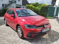Gebraucht VW Polo Style 110 PS (80 kW) 2022 Rot Kleinwagen