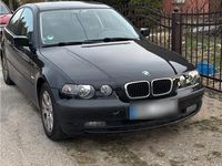Gebraucht BMW 316 115 PS (84 kW) 2002 Schwarz Coupé