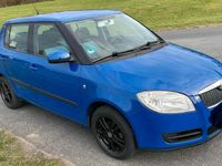 Gebraucht Skoda Fabia 2007 Blau Kleinwagen