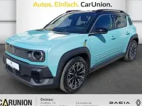 Neu Renault 4 E-Tech Iconic 110 kW (150 PS) 2026 Hautsdefrancegrün, black pearlschwarz metallic SUV