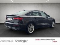 Gebraucht Audi A3 Advanced 150 PS (110 kW) 2021 Schwarz Limousine