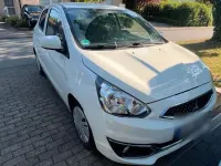 Gebraucht Mitsubishi Space Star 70 PS (51 kW) 2019 Weiß Kleinwagen
