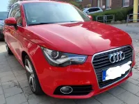 Brugt Audi A1 Attraction 122 HK (89 kW) 2013 Rød Hatchback
