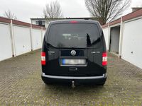 Gebraucht VW Caddy Team 105 PS (77 kW) 2010 Schwarz Van / Kleinbus