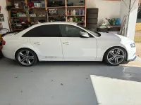 Używany Audi S4 333 KM (244 kW) 2010 Biały Sedan/Limuzyna