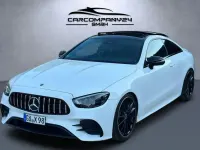 Gebraucht Mercedes E220 AMG line 194 PS (142 kW) 2021 Weiß Coupé