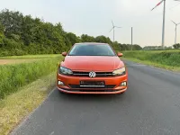Usata VW Polo Highline 116 CV (85 kW) 2019 Arancione Utilitaria