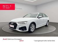 Gebraucht Audi A4 S-Line 204 PS (150 kW) 2024 Gletscherweiß metallic Kombi