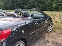 Gebraucht Peugeot 207 100 PS (73 kW) 2010 Schwarz Cabrio