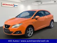 Gebraucht Seat Ibiza SC Stylance 105 PS (77 kW) 2010 Orange Kleinwagen