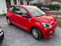 Gebraucht VW up! move up! 75 PS (55 kW) 2011 Rot Kleinwagen