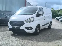 Gebraucht Ford Transit Custom 108 PS (79 kW) 2020 Weiß Van / Kleinbus