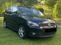Gebraucht VW Touran Cup 140 PS (102 kW) 2015 Schwarz Van / Kleinbus