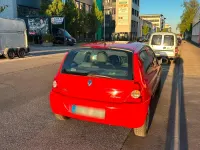 Gebraucht Renault Clio II 58 PS (42 kW) 2010 Rot Limousine